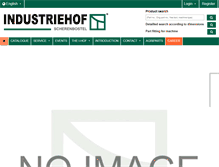 Tablet Screenshot of industriehof.com